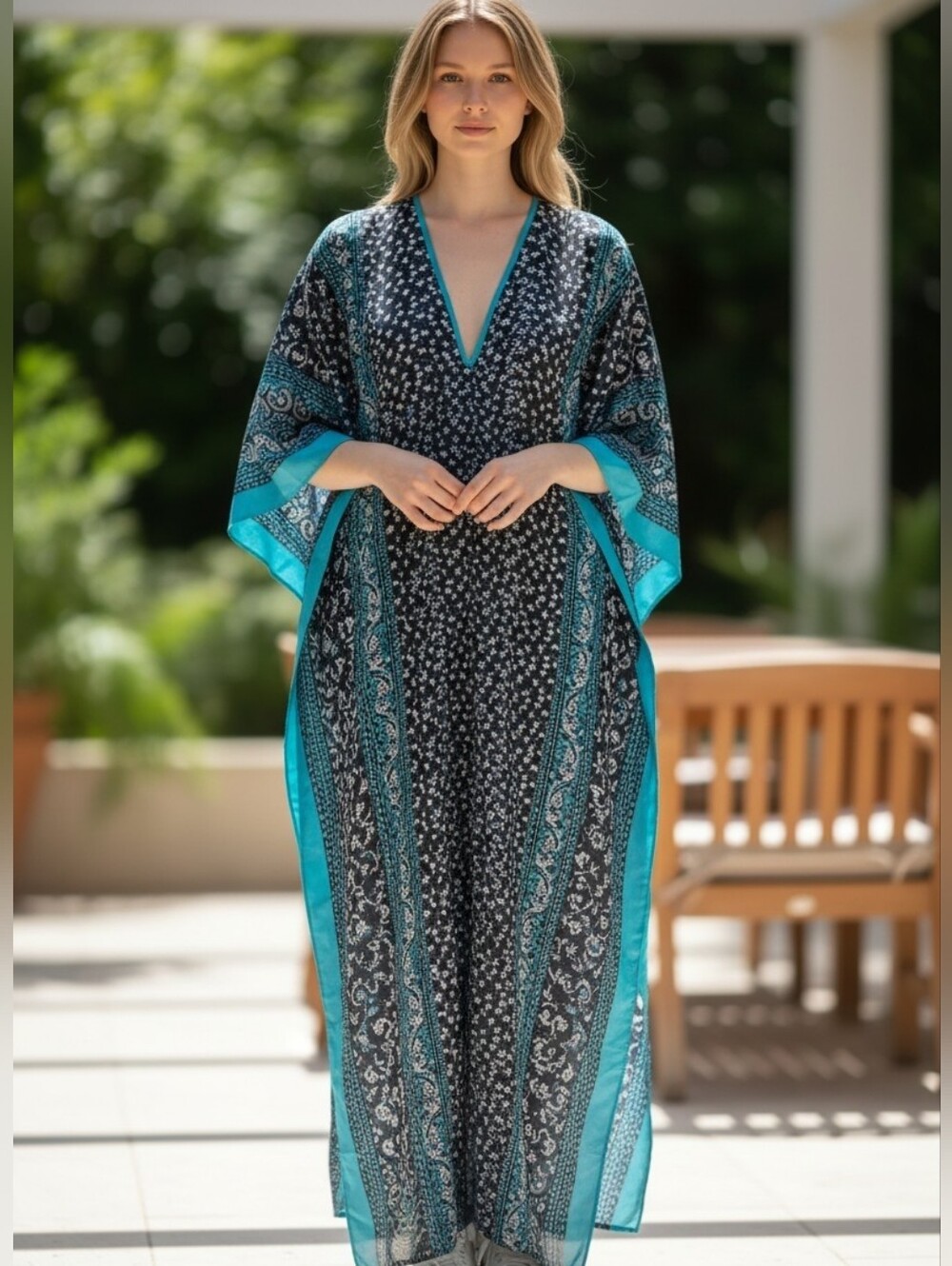Paisley and Rose Robe